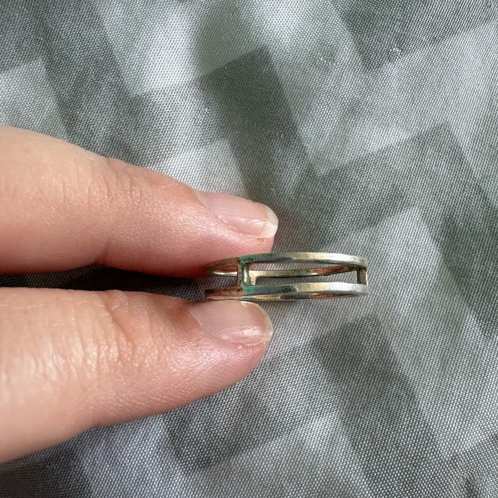 Kendra Scott Sterling Silver Bennett Ring Size 8